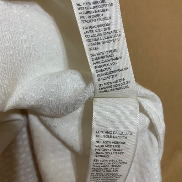 Fat Face TILDA White Viscose CAMI with Bow USA Sz 12  NWT - Picture 12 of 13